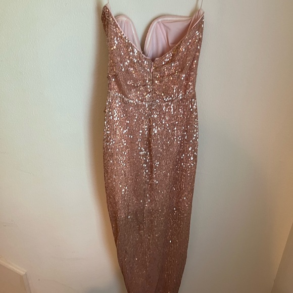 Kash Gown in Baby Pink - Picture 4 of 9